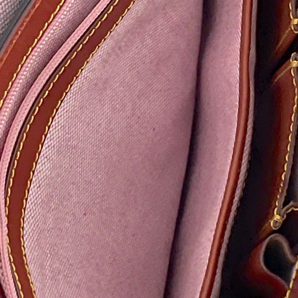 RARE Dooney & Bourke large Laptop/briefcase messenger bag - Picture 5 of 9